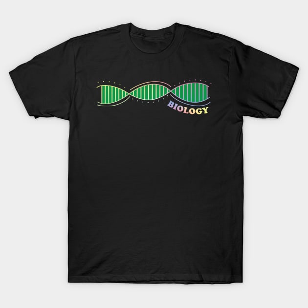 Biology DNA T-Shirt by ScienceCorner